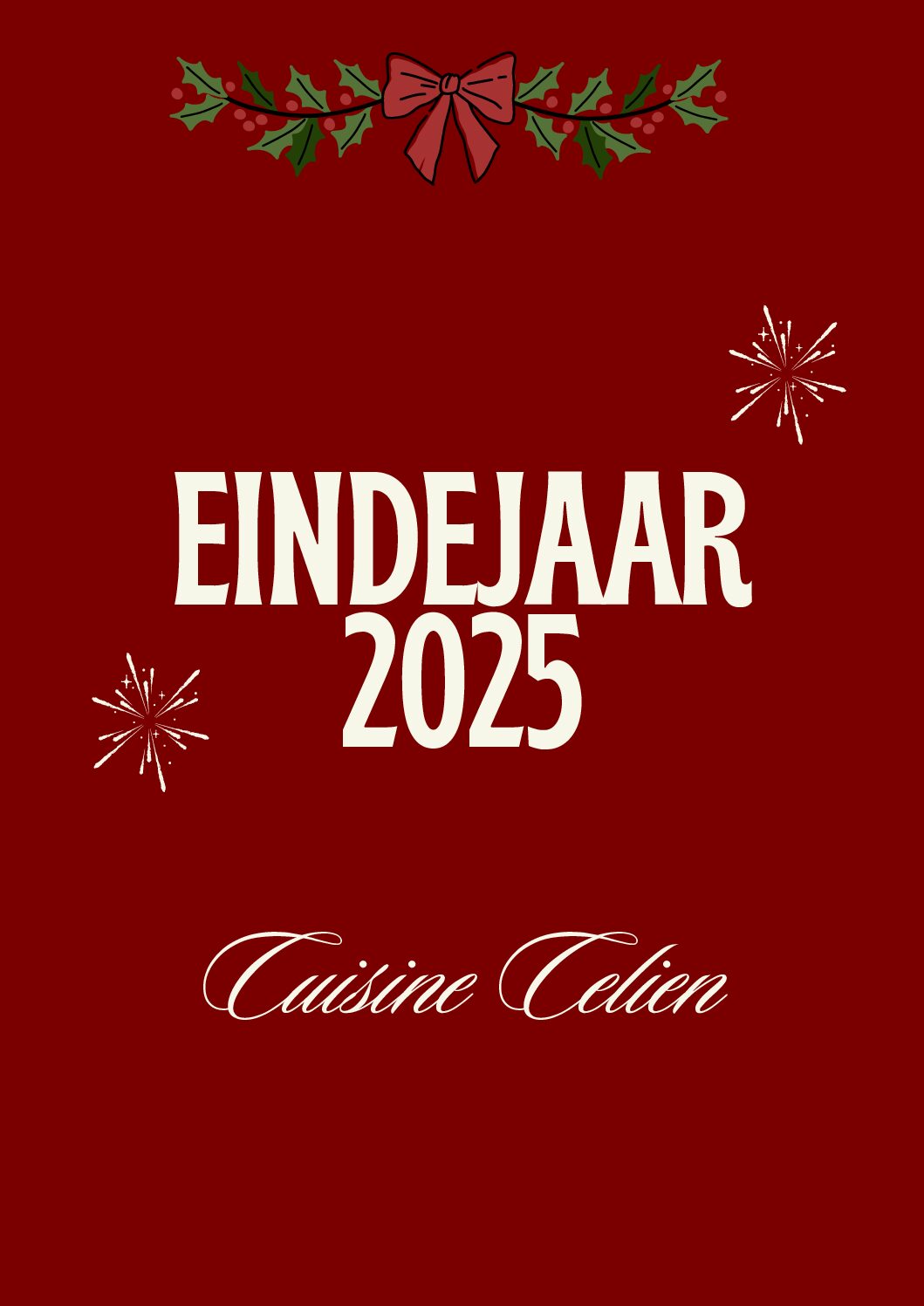 Eindejaarsfolder 2025